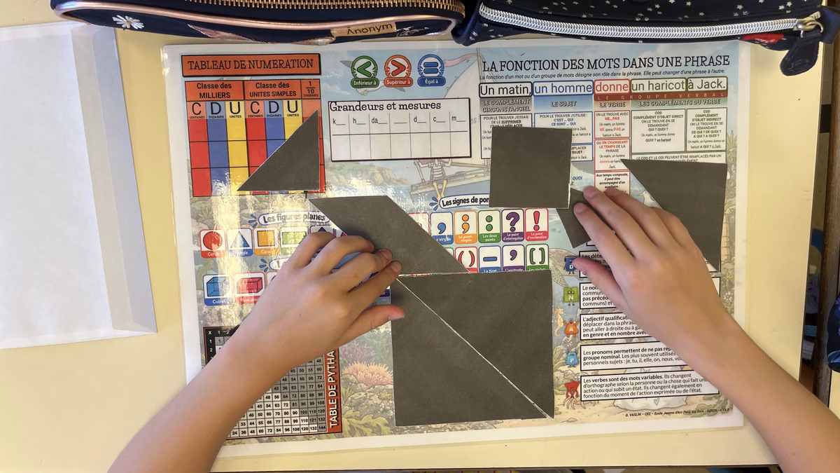 Le tangram : 7 pièces pour réfléchir, observer et créer